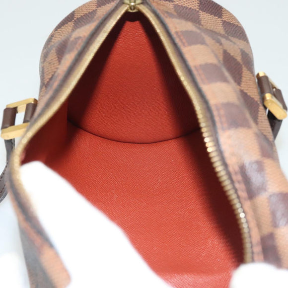 LOUIS VUITTON Damier Ebene Papillon 30 Hand Bag N51303 LV Auth 129886