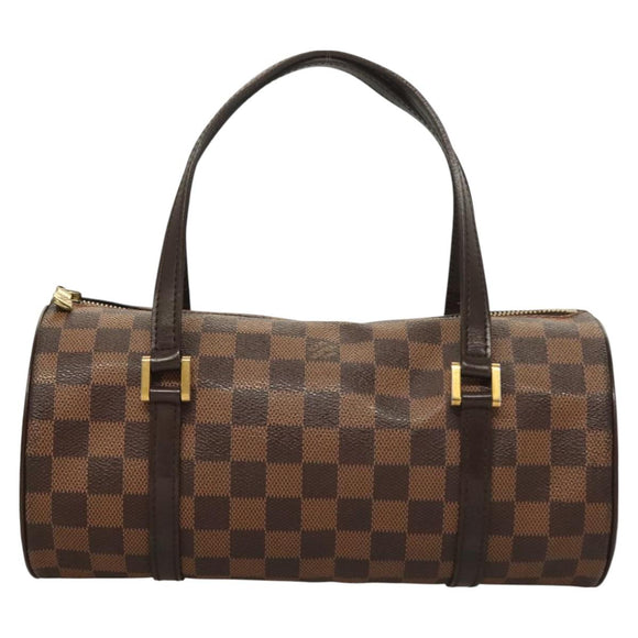 LOUIS VUITTON Damier Ebene Papillon 30 Hand Bag N51303 LV Auth 129886