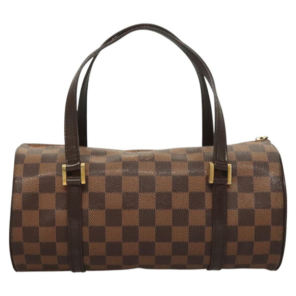 LOUIS VUITTON Damier Ebene Papillon 30 Hand Bag N51303 LV Auth 129886