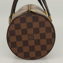 LOUIS VUITTON Damier Ebene Papillon 30 Hand Bag N51303 LV Auth 129886-4