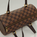 LOUIS VUITTON Damier Ebene Papillon 30 Hand Bag N51303 LV Auth 129886-6