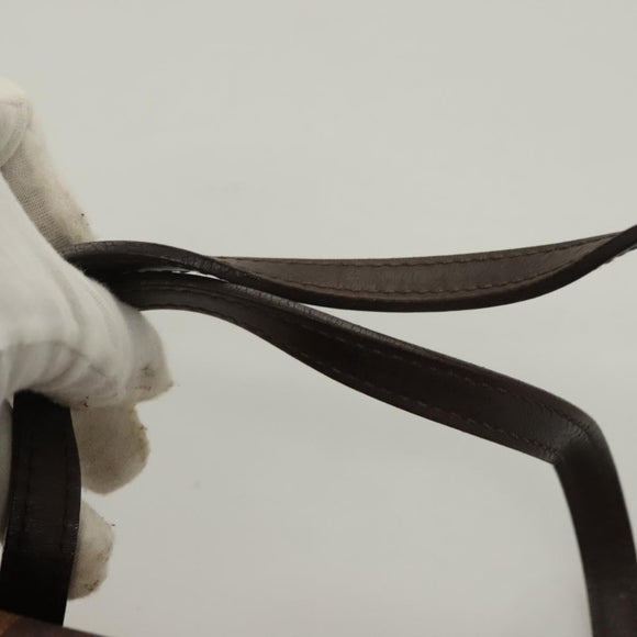 LOUIS VUITTON Damier Ebene Papillon 30 Hand Bag N51303 LV Auth 129886