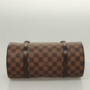 LOUIS VUITTON Damier Ebene Papillon 30 Hand Bag N51303 LV Auth 129886-5
