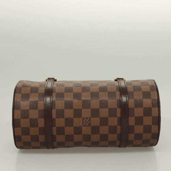 LOUIS VUITTON Damier Ebene Papillon 30 Hand Bag N51303 LV Auth 129886