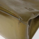 LOUIS VUITTON Monogram Vernis Wilshire PM Bag Gris Art Deco M91627 Auth 129895-9