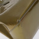 LOUIS VUITTON Monogram Vernis Wilshire PM Bag Gris Art Deco M91627 Auth 129895-14