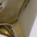 LOUIS VUITTON Monogram Vernis Wilshire PM Bag Gris Art Deco M91627 Auth 129895-16