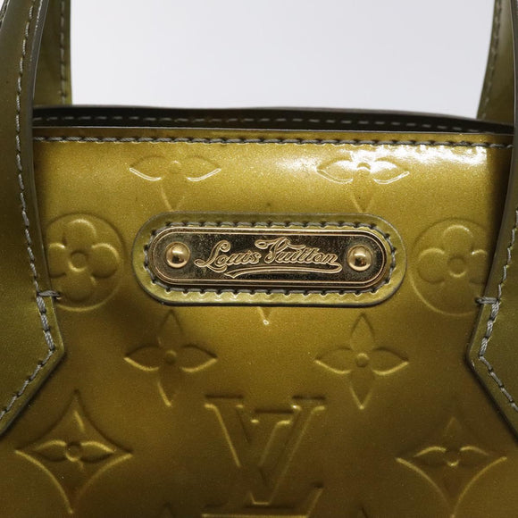 LOUIS VUITTON Monogram Vernis Wilshire PM Bag Gris Art Deco M91627 Auth 129895