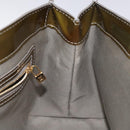 LOUIS VUITTON Monogram Vernis Wilshire PM Bag Gris Art Deco M91627 Auth 129895-19