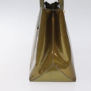 LOUIS VUITTON Monogram Vernis Wilshire PM Bag Gris Art Deco M91627 Auth 129895-3