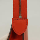 LOUIS VUITTON Epi Posh Toilet Pouch Orange Pimon M41084 LV Auth 129899-9