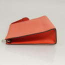 LOUIS VUITTON Epi Posh Toilet Pouch Orange Pimon M41084 LV Auth 129899-3