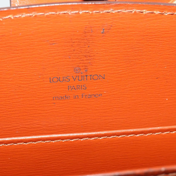 LOUIS VUITTON Epi Capuchin Shoulder Bag Brown M52343 LV Auth 129900