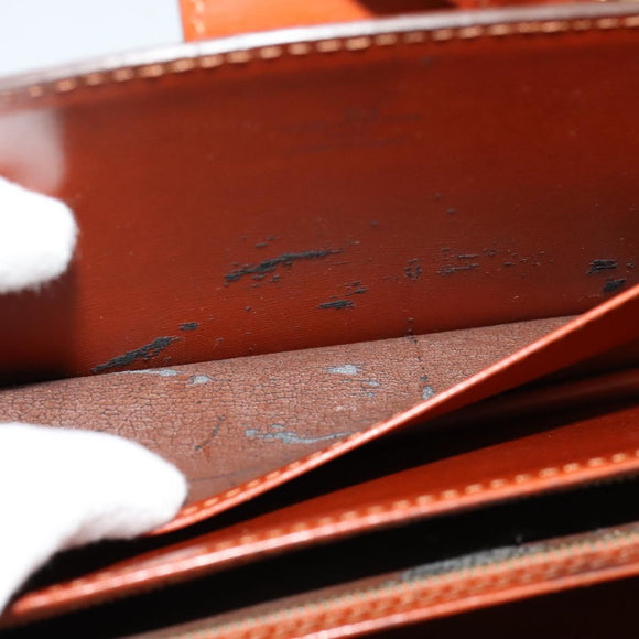 LOUIS VUITTON Epi Capuchin Shoulder Bag Brown M52343 LV Auth 129900