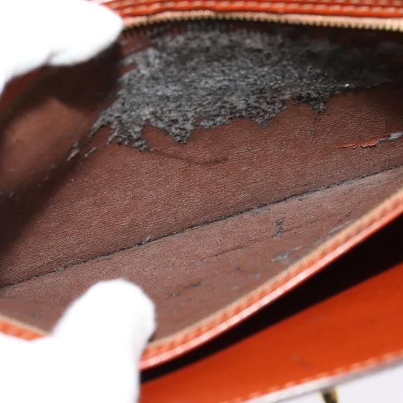 LOUIS VUITTON Epi Capuchin Shoulder Bag Brown M52343 LV Auth 129900