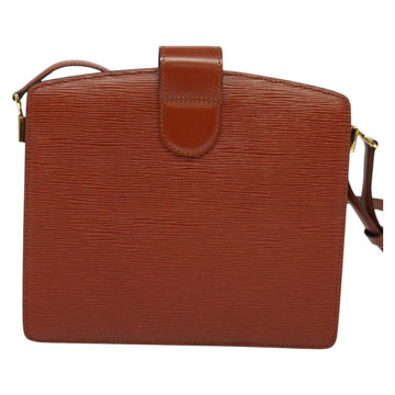 LOUIS VUITTON Epi Capuchin Shoulder Bag Brown M52343 LV Auth 129900 - 0
