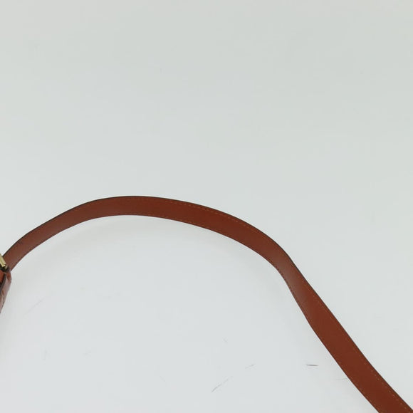 LOUIS VUITTON Epi Capuchin Shoulder Bag Brown M52343 LV Auth 129900