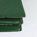 LOUIS VUITTON Epi Capuchin Shoulder Bag Green M52344 LV Auth 129902-9