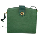 LOUIS VUITTON Epi Capuchin Shoulder Bag Green M52344 LV Auth 129902-13