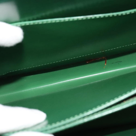 LOUIS VUITTON Epi Capuchin Shoulder Bag Green M52344 LV Auth 129902