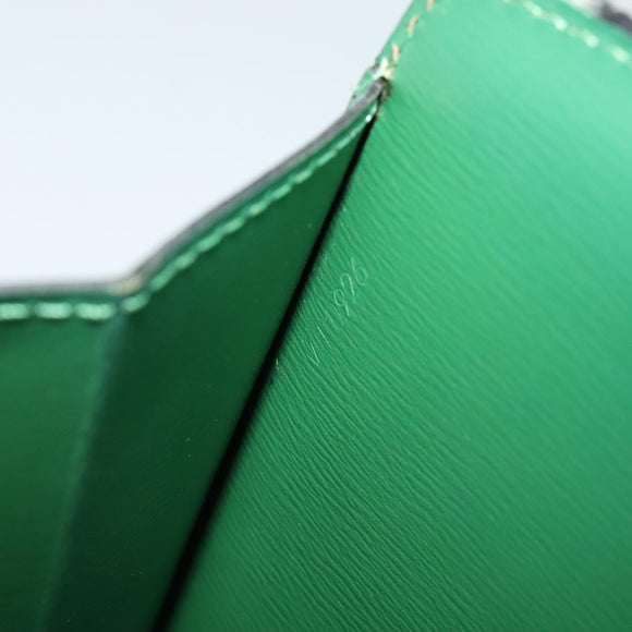 LOUIS VUITTON Epi Capuchin Shoulder Bag Green M52344 LV Auth 129902