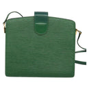 LOUIS VUITTON Epi Capuchin Shoulder Bag Green M52344 LV Auth 129902-2