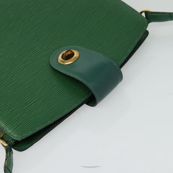 LOUIS VUITTON Epi Capuchin Shoulder Bag Green M52344 LV Auth 129902