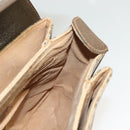 GUCCI GG Supreme Web Sherry Line Bag PVC Beige Gold 904 02 08 Auth 129908-19