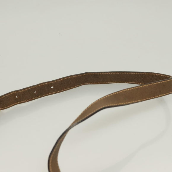 GUCCI GG Supreme Web Sherry Line Bag PVC Beige Gold 904 02 08 Auth 129908