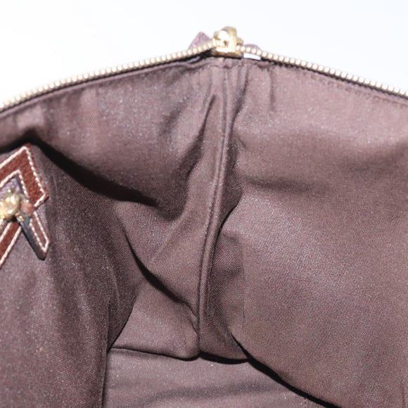 GUCCI GG Canvas Tote Bag Beige Gold 153008 Auth 129911