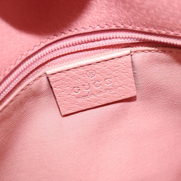 GUCCI GG Canvas Shoulder Bag Beige Gold 120841 Auth 129913