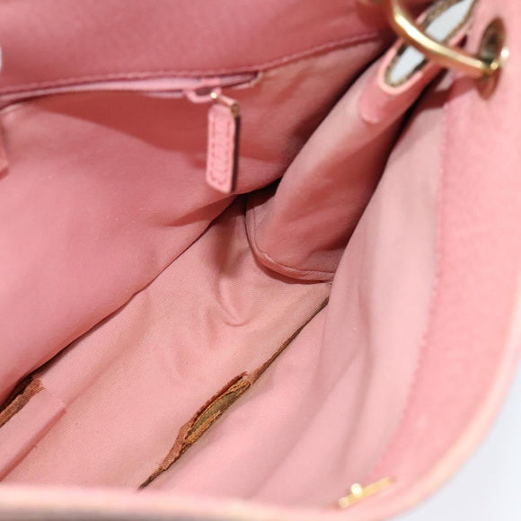 GUCCI GG Canvas Shoulder Bag Beige Gold 120841 Auth 129913