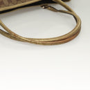 GUCCI GG Crystal Tote Bag Coated Canvas Beige Gold 197953 Auth 129915-7