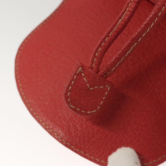 GUCCI Bamboo Backpack Suede Leather Red Gold 003 1956 0030 Auth 129916