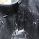 GUCCI Bamboo Hand Bag Leather 2way Black Gold 001 1577 Auth 129922-18