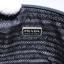 PRADA Pouch Nylon Pink Silver Auth 129940-10