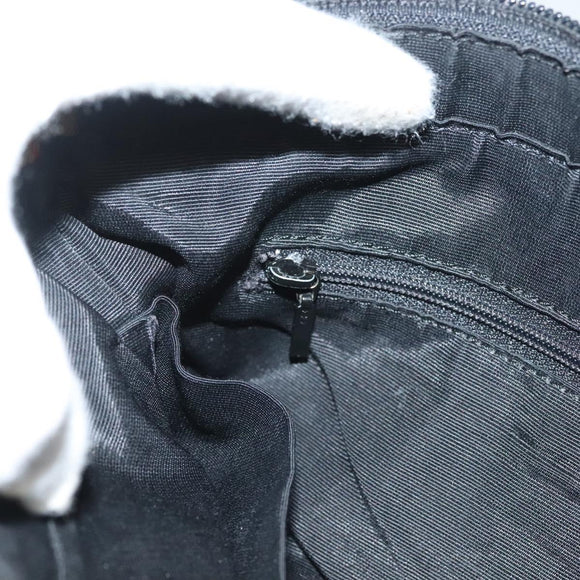 BURBERRY Nova Check Tote Bag Canvas Beige Gold Auth 129949