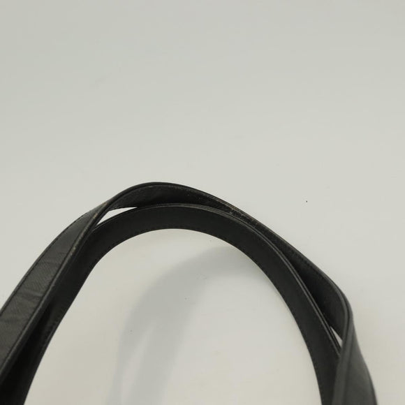 BURBERRY Nova Check Tote Bag Canvas Beige Gold Auth 129949