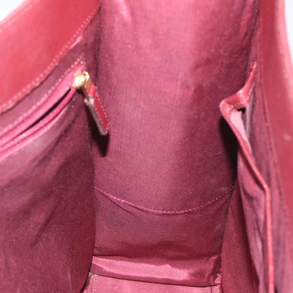 BURBERRY Nova Check Tote Bag Canvas Beige Gold Auth 129950