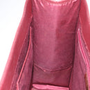 BURBERRY Nova Check Tote Bag Canvas Beige Gold Auth 129950-18