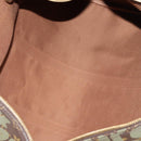 LOUIS VUITTON Monogram Graffiti Keepall 50 Boston Bag Khaki M92196 Auth 129961V-11