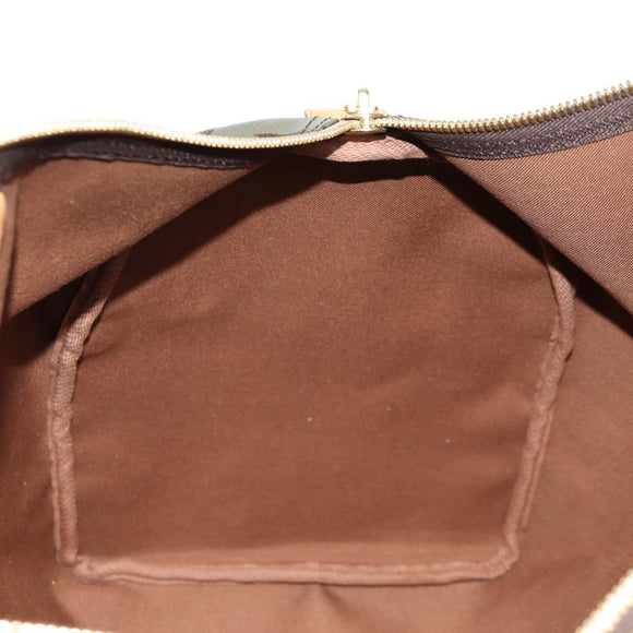 LOUIS VUITTON Monogram Graffiti Keepall 50 Boston Bag Khaki M92196 Auth 129961V