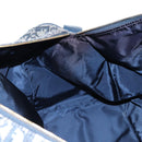 Christian Dior Trotter Canvas Boston Bag Navy Gold Auth 129964V-17