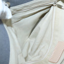 Burberrys Blue Label Tote Bag Canvas Gray Silver Auth 129965-19