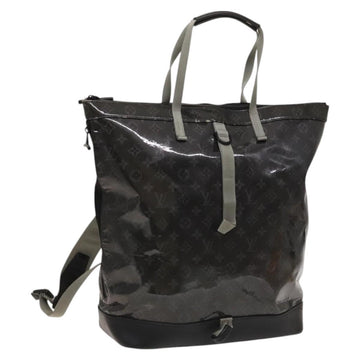 LOUIS VUITTON Monogram Eclipse Glaze Zipped Tote Backpack M43900 LV Auth 129972