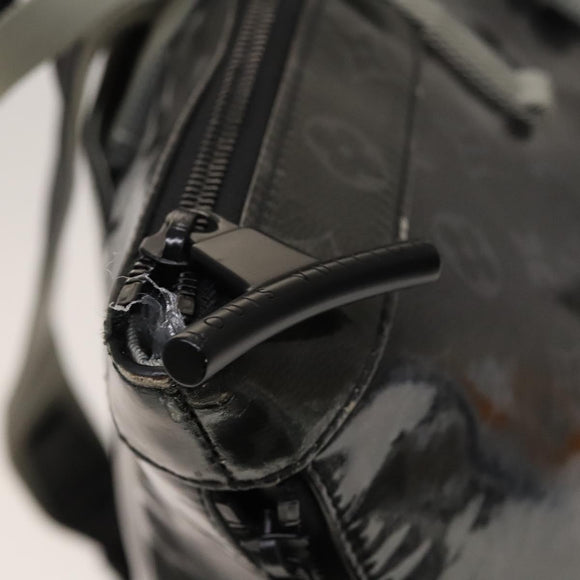 LOUIS VUITTON Monogram Eclipse Glaze Zipped Tote Backpack M43900 LV Auth 129972