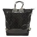 LOUIS VUITTON Monogram Eclipse Glaze Zipped Tote Backpack M43900 LV Auth 129972-2