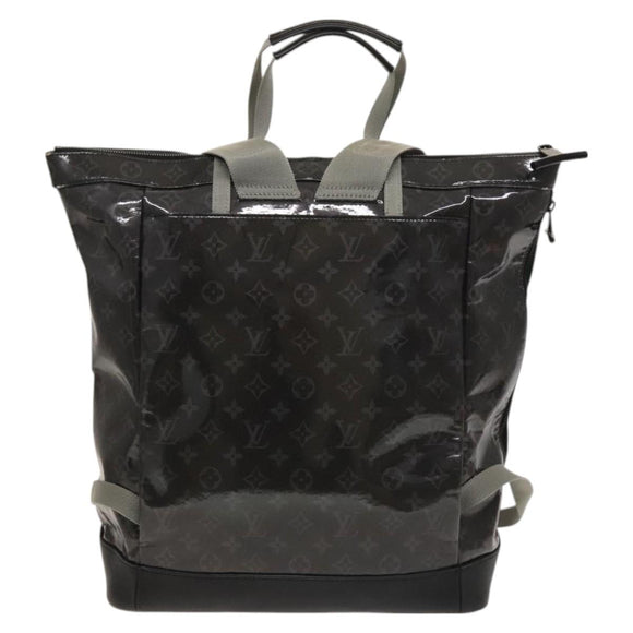 LOUIS VUITTON Monogram Eclipse Glaze Zipped Tote Backpack M43900 LV Auth 129972