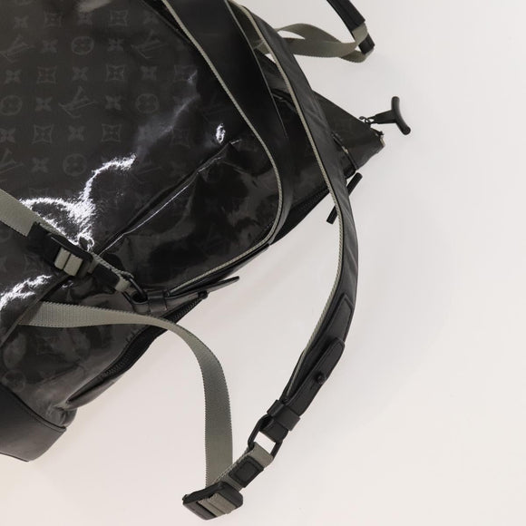 LOUIS VUITTON Monogram Eclipse Glaze Zipped Tote Backpack M43900 LV Auth 129972