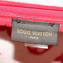 LOUIS VUITTON Pillow Cushion Wool Red MP1886 LV Auth 129979M-10